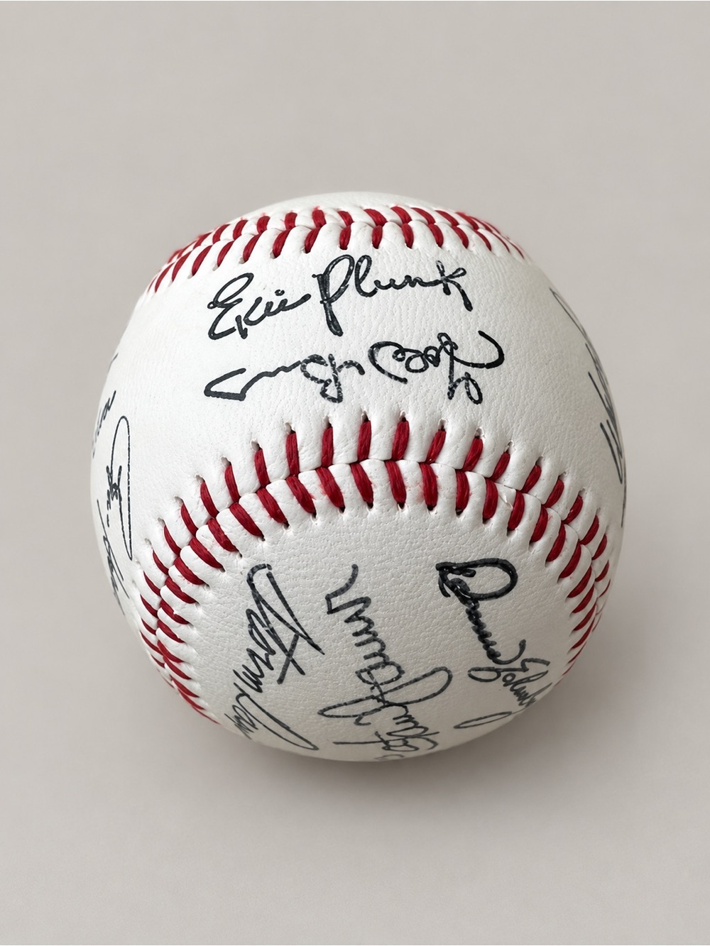 Vintage Oakland A’s Baseball Printed Team Signatures Circa 1988